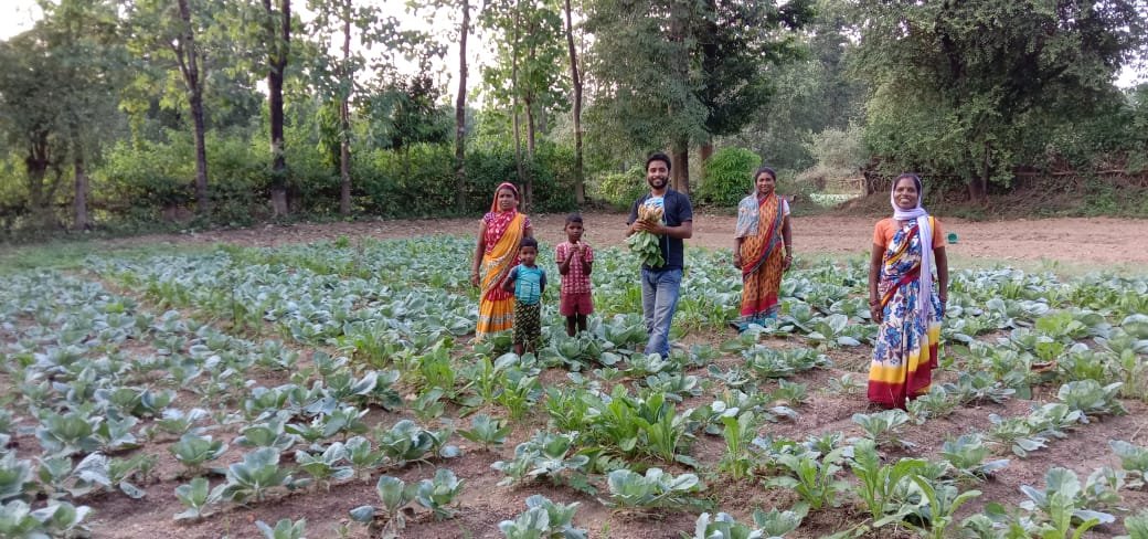 Woman Farmer in Field